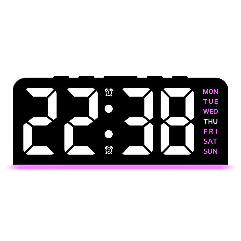 🥳2026 HOT SALE🥳💞50K+ SOLD!⏰💡 50% OFF! LED Digital Alarm Clock – Ultra‑clear display, weekday/weekend modes. Soothing ambient light doubles as night light. No more morning confusion. 🛌✨