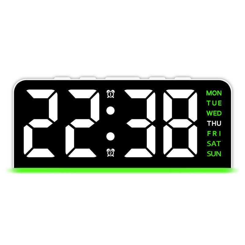 🥳2026 HOT SALE🥳💞50K+ SOLD!⏰💡 50% OFF! LED Digital Alarm Clock – Ultra‑clear display, weekday/weekend modes. Soothing ambient light doubles as night light. No more morning confusion. 🛌✨