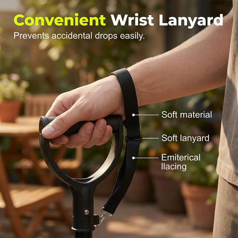 🥳2026 HOT SALE🥳💞50K+ SOLD!🧓🪑 50% OFF! Standing Assist Cane for Elderly – Heavy‑duty yet lightweight. Push‑button height adjustment, freestanding design. Regain confidence at home. A daily independence helper. 🌟✅