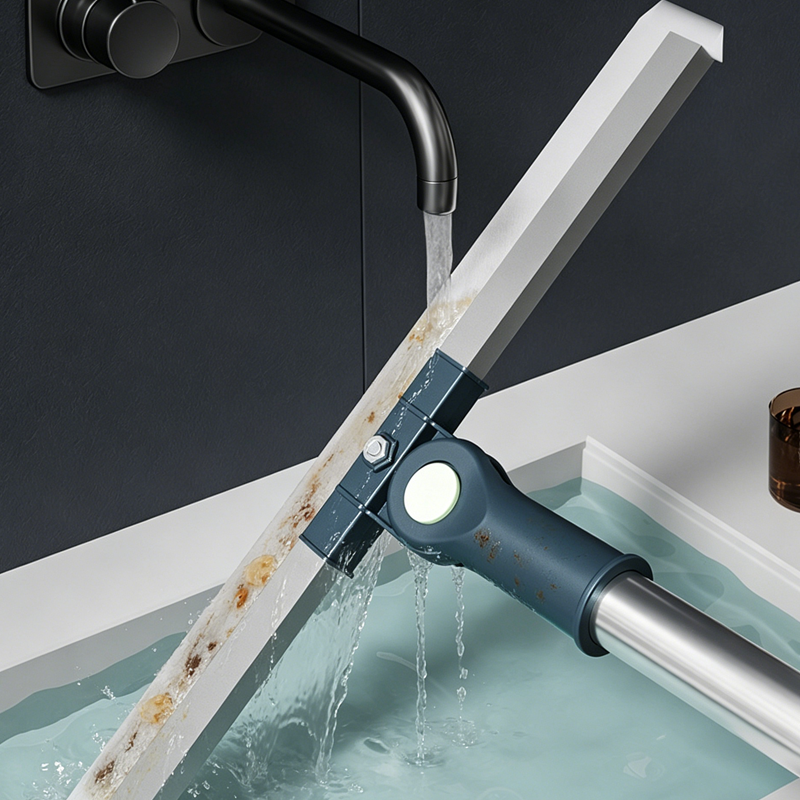 🥳2026 HOT SALE🥳💞50K+ SOLD!💧💨 50% OFF! 180° Rotating Squeegee – Removes water, dust & hair in one stroke. Detachable head for windows & mirrors. No bending, no streaks. Perfect for wet rooms & kitchens. 🚿🍃