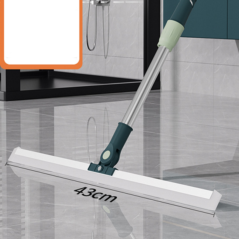 🥳2026 HOT SALE🥳💞50K+ SOLD!💧💨 50% OFF! 180° Rotating Squeegee – Removes water, dust & hair in one stroke. Detachable head for windows & mirrors. No bending, no streaks. Perfect for wet rooms & kitchens. 🚿🍃