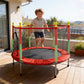 🥳2026 HOT SALE🥳💞50K+ SOLD!🎪🛡️ 50% OFF! Toddler Trampoline with Enclosure – 4.6ft, padded poles & spring‑free. Quiet & stable on any floor. A backyard of fun, right in your living room. Keep grandkids active & happy. 👵💕
