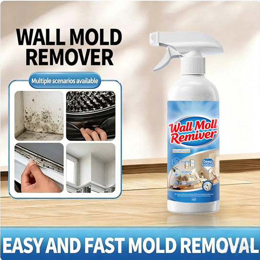 🥳2026 HOT SALE🥳💞50K+ SOLD!🧴🦠 50% OFF! Deep Cleaning Mold Stain Remover Spray – Penetrates roots, removes mildew easily. No scrubbing. Gentle on tiles & grout. Low‑odour, fresh scent. A bathroom hero! 🚿✨