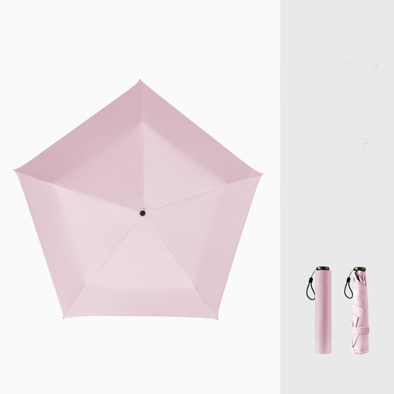🥳2026 HOT SALE🥳💞50K+ SOLD!☂️☀️ 50% OFF! Ultra‑Light Compact Umbrella – 103g, UPF 50+, blocks 99.9% UV. Fits pocket, rain & shine. Your tiny shade! 🌂✨