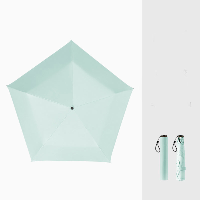 🥳2026 HOT SALE🥳💞50K+ SOLD!☂️☀️ 50% OFF! Ultra‑Light Compact Umbrella – 103g, UPF 50+, blocks 99.9% UV. Fits pocket, rain & shine. Your tiny shade! 🌂✨