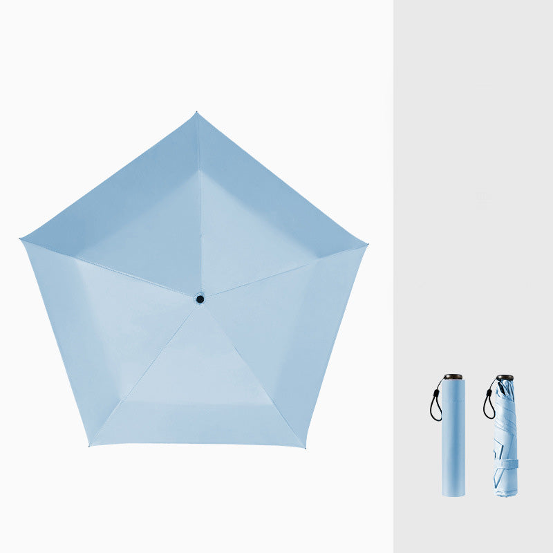 🥳2026 HOT SALE🥳💞50K+ SOLD!☂️☀️ 50% OFF! Ultra‑Light Compact Umbrella – 103g, UPF 50+, blocks 99.9% UV. Fits pocket, rain & shine. Your tiny shade! 🌂✨