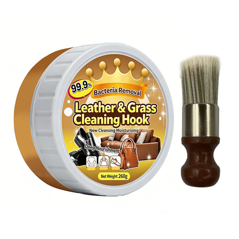 🥳2026 HOT SALE🥳💞50K+ SOLD!🧴✨ 50% OFF! Multi‑Purpose Leather Cleaner & Conditioner – Nourishes, restores shine & hides scuffs. Coconut oil enriched, no water needed. Perfect for bags, shoes & sofas. 👜✨