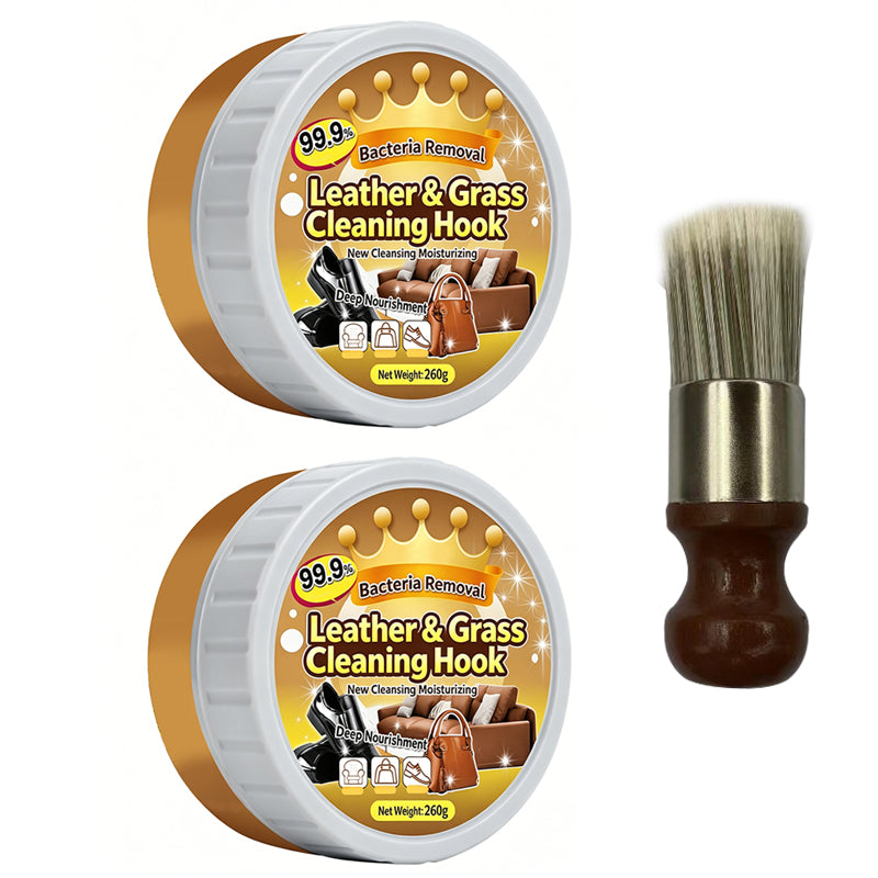 🥳2026 HOT SALE🥳💞50K+ SOLD!🧴✨ 50% OFF! Multi‑Purpose Leather Cleaner & Conditioner – Nourishes, restores shine & hides scuffs. Coconut oil enriched, no water needed. Perfect for bags, shoes & sofas. 👜✨