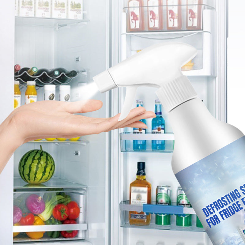 🥳2026 HOT SALE🥳💞50K+ SOLD!🧊⚡ 50% OFF! Powerful Defrosting Spray with Ice-Penetrating Complex™ – Melts frost in 60 seconds, no scraping, no residue. Safe for all freezers. Just spray & wipe! ❄️✨