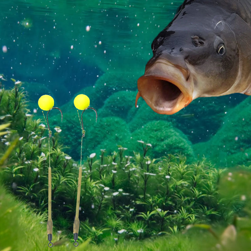 🥳2026 HOT SALE🥳💞50K+ SOLD!🎣🌊 50% OFF! High Buoyancy Floating Ball Fishing Hook – Floats at perfect depth, bright colour attracts more bites. Sharp high‑carbon steel. A game‑changer for anglers! 🐟✨