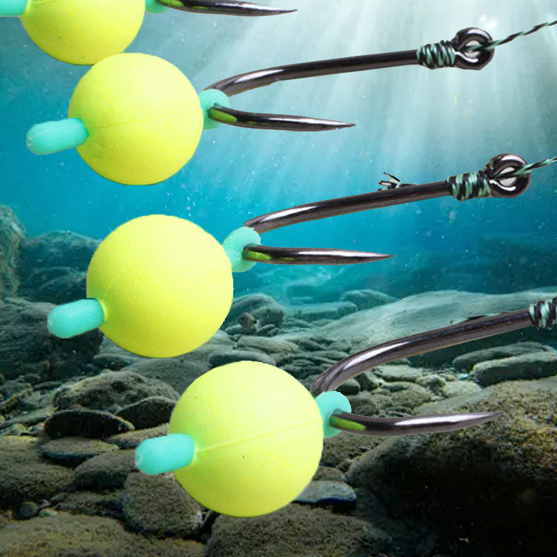 🥳2026 HOT SALE🥳💞50K+ SOLD!🎣🌊 50% OFF! High Buoyancy Floating Ball Fishing Hook – Floats at perfect depth, bright colour attracts more bites. Sharp high‑carbon steel. A game‑changer for anglers! 🐟✨