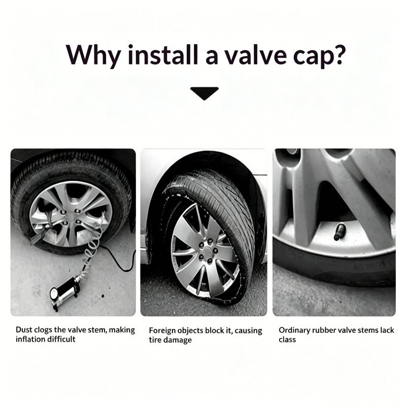 🥳2026 HOT SALE🥳💞50K+ SOLD!🛡️🚘 50% OFF! Glow‑in‑Dark Valve Caps Set of 4 – Absorbs light by day, glows by night. Protects valve stems from moisture & grime. Durable ABS, fits most cars & bikes. Smart & stylish! 🔧💚