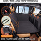 🥳2026 HOT SALE🥳💞50K+ SOLD! 🐾🚗 50% OFF! Hard Bottom Car Seat Cover for Pet – waterproof, hammock style, adjustable straps, universal fit. Keeps car clean & pet comfy! 🛡️💪