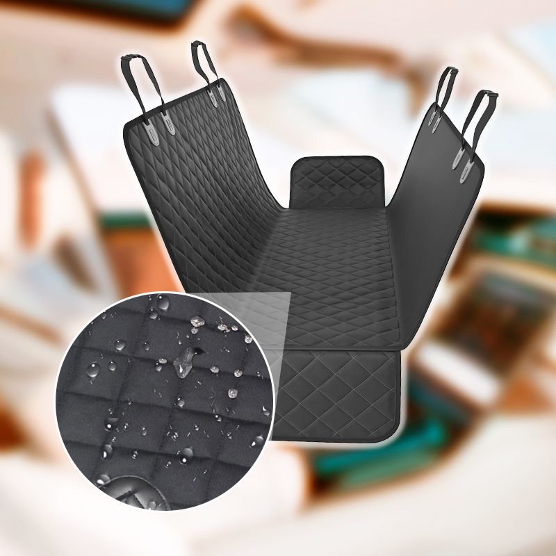 🥳2026 HOT SALE🥳💞50K+ SOLD! 🐾🚗 50% OFF! Hard Bottom Car Seat Cover for Pet – waterproof, hammock style, adjustable straps, universal fit. Keeps car clean & pet comfy! 🛡️💪
