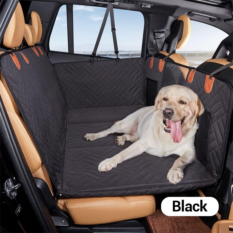 🥳2026 HOT SALE🥳💞50K+ SOLD! 🐾🚗 50% OFF! Hard Bottom Car Seat Cover for Pet – waterproof, hammock style, adjustable straps, universal fit. Keeps car clean & pet comfy! 🛡️💪