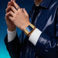 🥳2026 HOT SALE🥳💞50K+ SOLD! ⌚💼 50% OFF! Men's Square Quartz Watch – modern case, stainless steel band & waterproof. Versatile for everyday & business! ✨🛡️