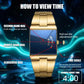 🥳2026 HOT SALE🥳💞50K+ SOLD! ⌚💼 50% OFF! Men's Square Quartz Watch – modern case, stainless steel band & waterproof. Versatile for everyday & business! ✨🛡️