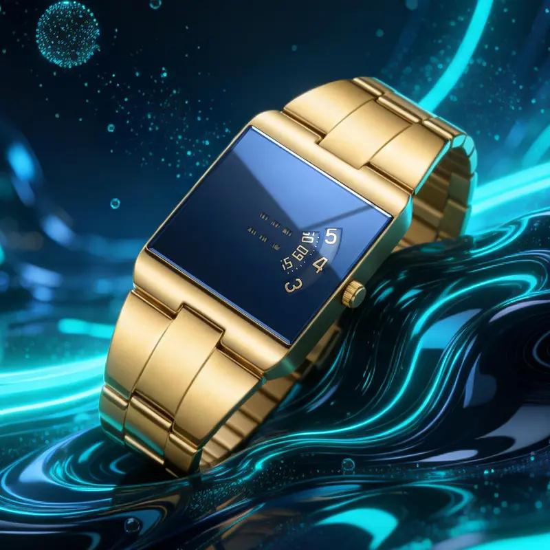 🥳2026 HOT SALE🥳💞50K+ SOLD! ⌚💼 50% OFF! Men's Square Quartz Watch – modern case, stainless steel band & waterproof. Versatile for everyday & business! ✨🛡️