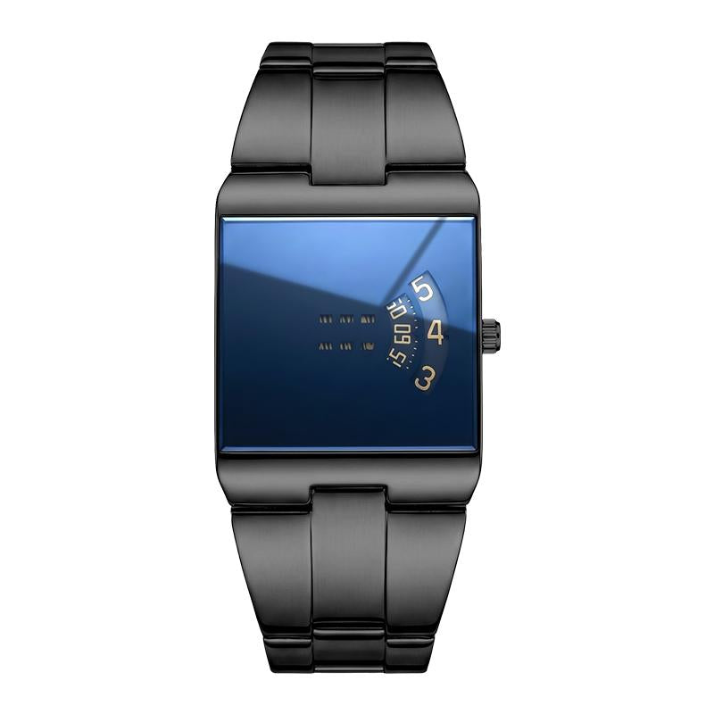 🥳2026 HOT SALE🥳💞50K+ SOLD! ⌚💼 50% OFF! Men's Square Quartz Watch – modern case, stainless steel band & waterproof. Versatile for everyday & business! ✨🛡️