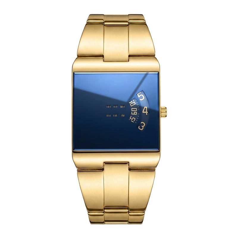🥳2026 HOT SALE🥳💞50K+ SOLD! ⌚💼 50% OFF! Men's Square Quartz Watch – modern case, stainless steel band & waterproof. Versatile for everyday & business! ✨🛡️