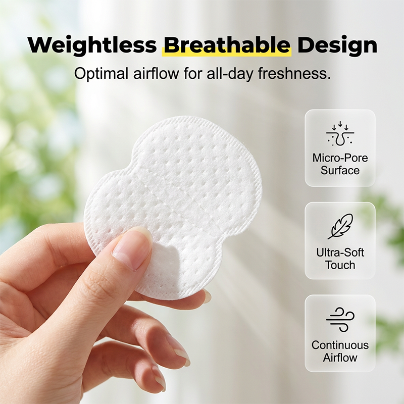 🥳2026 HOT SALE🥳💞50K+ SOLD!👕💧 50% OFF! Invisible Underarm Sweat Pads – Ultra‑thin, breathable. No more yellow stains. Stay fresh & dry all day. ✨🛡️
