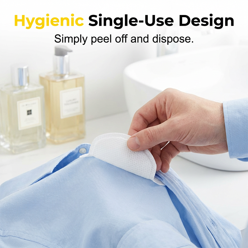 🥳2026 HOT SALE🥳💞50K+ SOLD!👕💧 50% OFF! Invisible Underarm Sweat Pads – Ultra‑thin, breathable. No more yellow stains. Stay fresh & dry all day. ✨🛡️
