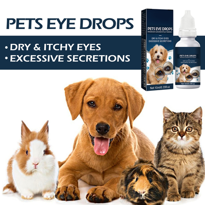 🥳2026 HOT SALE🥳💞50K+ SOLD!🐶🐱50% OFF! Soothing Eye Drops for Pets – Relieves dryness & redness. Removes tear stains gently. Easy drop application. Keep your pet‘s eyes bright & comfortable. 🌟🦴