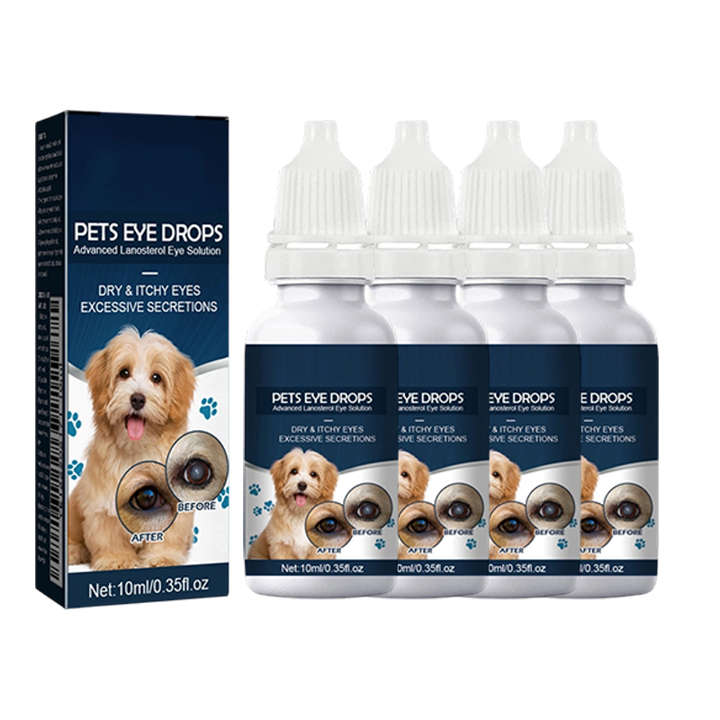 🥳2026 HOT SALE🥳💞50K+ SOLD!🐶🐱50% OFF! Soothing Eye Drops for Pets – Relieves dryness & redness. Removes tear stains gently. Easy drop application. Keep your pet‘s eyes bright & comfortable. 🌟🦴
