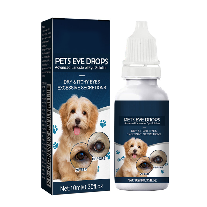 🥳2026 HOT SALE🥳💞50K+ SOLD!🐶🐱50% OFF! Soothing Eye Drops for Pets – Relieves dryness & redness. Removes tear stains gently. Easy drop application. Keep your pet‘s eyes bright & comfortable. 🌟🦴