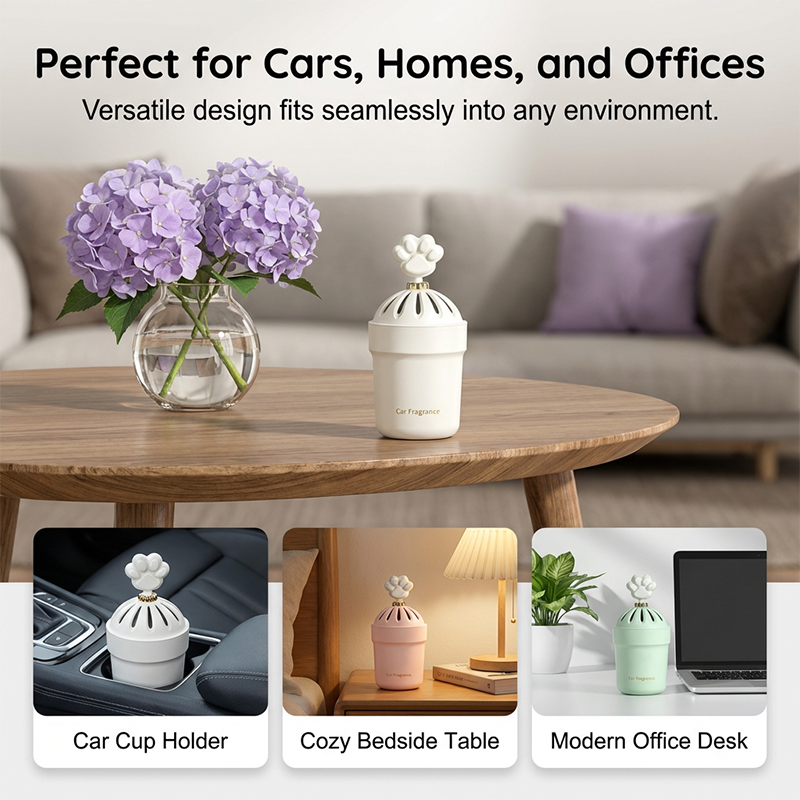 🥳2026 HOT SALE🥳💞50K+ SOLD!🐾😌 50% OFF! Pinchable Paw Freshener – Calming fidget toy + odour eliminator. Fits any cup holder, press for precise scent. Keeps your car smelling clean for weeks. A stress‑free commute! 🌼🚘