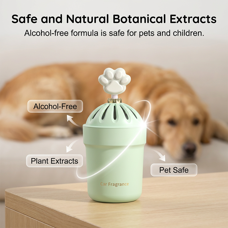🥳2026 HOT SALE🥳💞50K+ SOLD!🐾😌 50% OFF! Pinchable Paw Freshener – Calming fidget toy + odour eliminator. Fits any cup holder, press for precise scent. Keeps your car smelling clean for weeks. A stress‑free commute! 🌼🚘