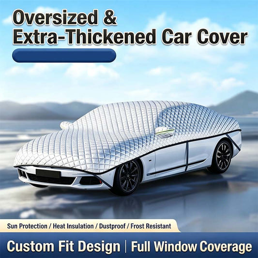 🥳2026 HOT SALE🥳💞50K+ SOLD!❄️☀️ 50% OFF! Car Windshield Snow Cover – All‑season protection – shields from snow, ice, sun & dust. Covers hood, glass & side windows. Strong straps – no slipping! 🚗✨