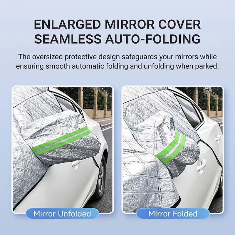 🥳2026 HOT SALE🥳💞50K+ SOLD!❄️☀️ 50% OFF! Car Windshield Snow Cover – All‑season protection – shields from snow, ice, sun & dust. Covers hood, glass & side windows. Strong straps – no slipping! 🚗✨
