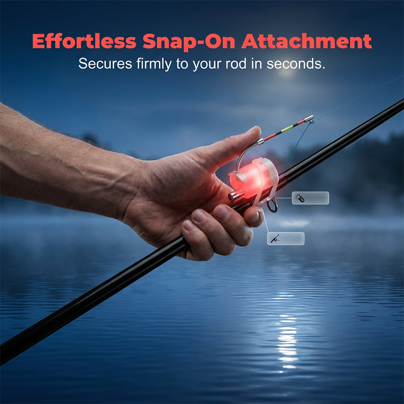 Electronic Fishing Bite Alarm with Sound and Light