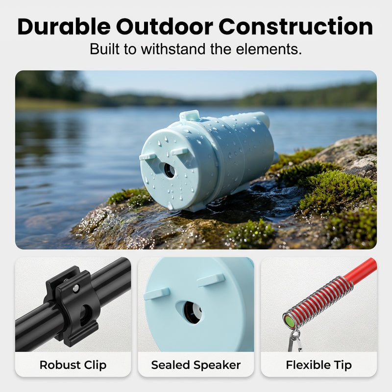 Electronic Fishing Bite Alarm with Sound and Light