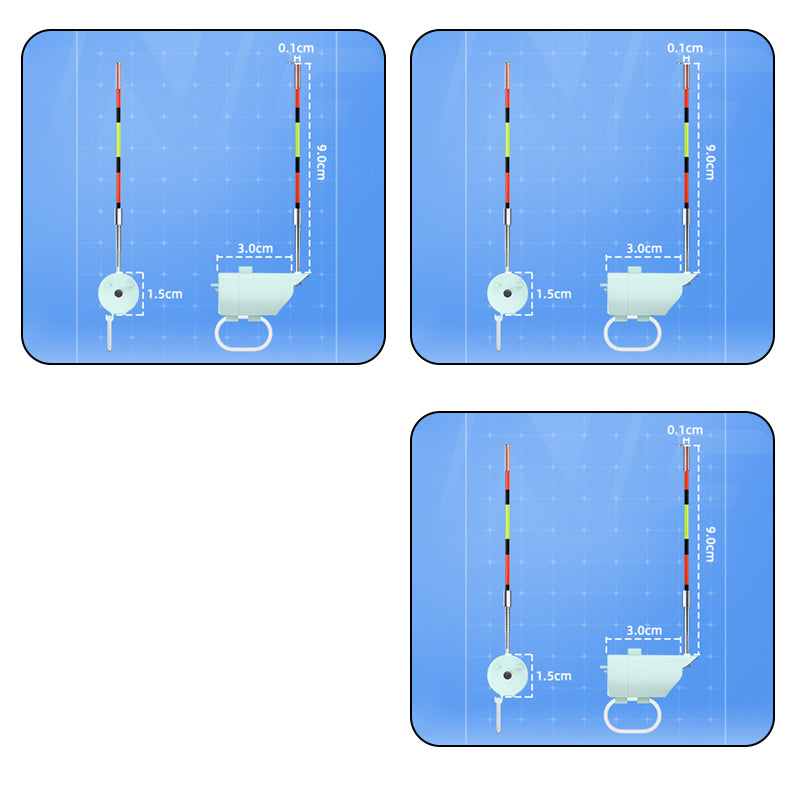 Electronic Fishing Bite Alarm with Sound and Light