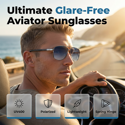 🥳2026 HOT SALE🥳💞50K+ SOLD!👓💪 50% OFF! Outdoor Polarized Sunglasses – Blocks glare, reduces eye strain. Soft silicone nose pads & textured temple tips. Easy to wear all day. A clear view for every outing. 🚗🌿