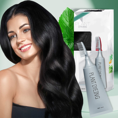 🥳2026 HOT SALE🥳💞50K+ SOLD!🌿🪥 50% OFF! Plant‑Based Comb Hair Dye – Brush & colour in one. No mixing, no mess. Naturally darkens hair. Gentle & chemical‑free! 🌸✨