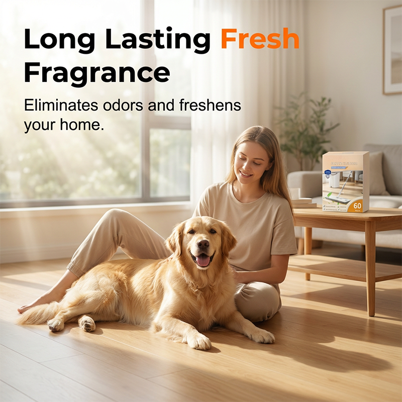 🥳2026 HOT SALE🥳💞50K+ SOLD!💧✨ 50% OFF! Dissolvable Floor Cleaner Sheets – Instant dissolve, zero residue. Safe for all hard floors. 60 sheets, easy storage. 🧹🏠