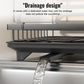 🥳2026 HOT SALE🥳💞50K+ SOLD!🥘💧 50% OFF + Free Shipping! Dish Drying Rack – Two tiers, stable vertical slots. Rotating spout keeps counter dry. No more puddles! 🛡️✅
