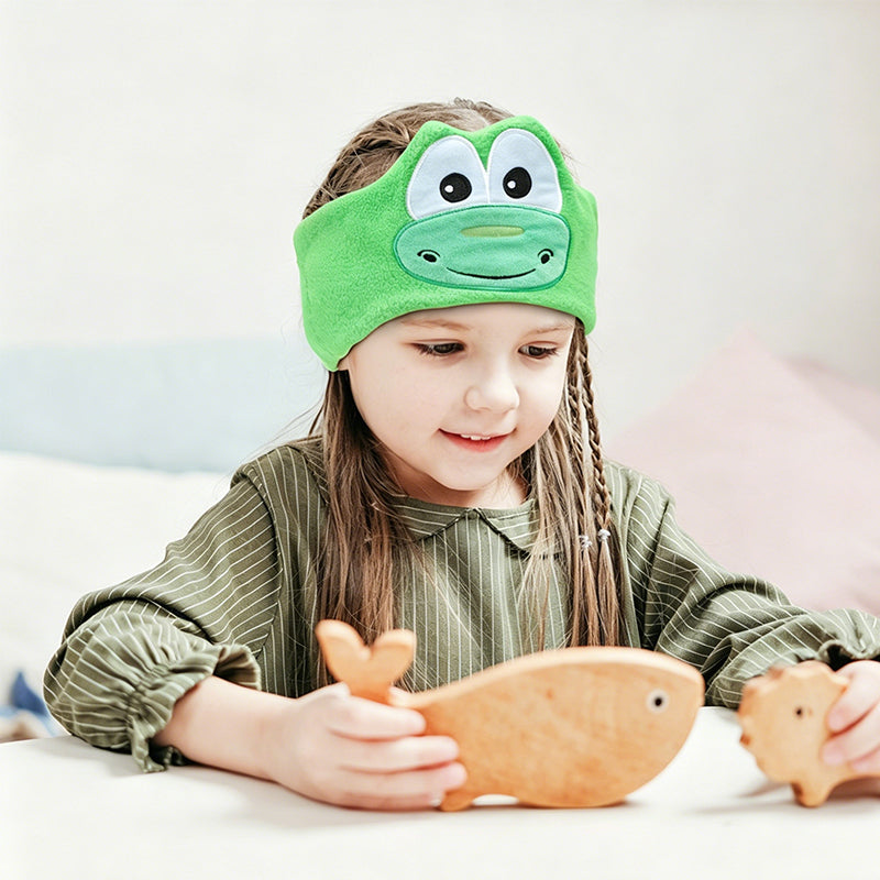 🥳2026 HOT SALE🥳💞50K+ SOLD!🎧😴 50% OFF! Kids‘ Bluetooth Headband – 2‑in‑1: soft headband & sleep mask. Bluetooth 5.0, 8hrs playtime. Perfect for travel or naps. 🧸✨
