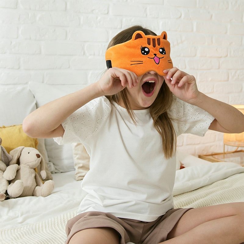 🥳2026 HOT SALE🥳💞50K+ SOLD!🎧😴 50% OFF! Kids‘ Bluetooth Headband – 2‑in‑1: soft headband & sleep mask. Bluetooth 5.0, 8hrs playtime. Perfect for travel or naps. 🧸✨