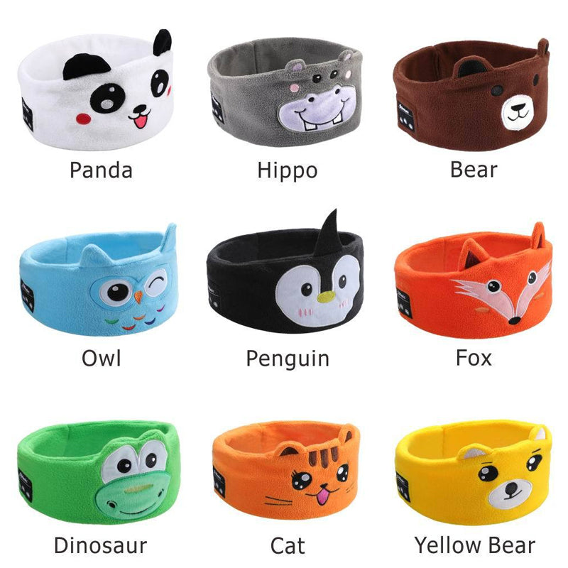 🥳2026 HOT SALE🥳💞50K+ SOLD!🎧😴 50% OFF! Kids‘ Bluetooth Headband – 2‑in‑1: soft headband & sleep mask. Bluetooth 5.0, 8hrs playtime. Perfect for travel or naps. 🧸✨