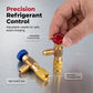 🥳2026 HOT SALE🥳💞50K+ SOLD!❄️🛡️ 50% OFF! HVAC Refrigerant Safety Valve – Brass build, anti‑frostbite. Leak‑proof for R22/R410a. 🔧✨