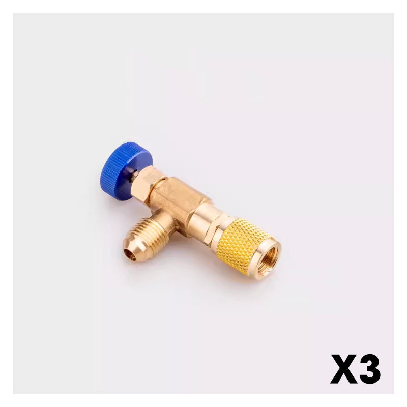 🥳2026 HOT SALE🥳💞50K+ SOLD!❄️🛡️ 50% OFF! HVAC Refrigerant Safety Valve – Brass build, anti‑frostbite. Leak‑proof for R22/R410a. 🔧✨