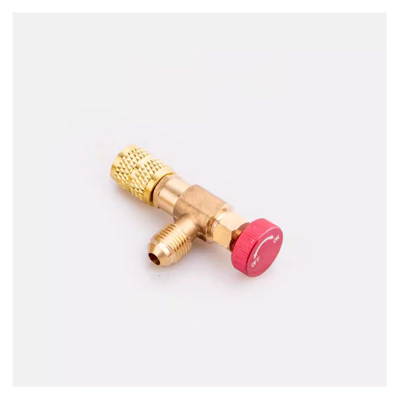 🥳2026 HOT SALE🥳💞50K+ SOLD!❄️🛡️ 50% OFF! HVAC Refrigerant Safety Valve – Brass build, anti‑frostbite. Leak‑proof for R22/R410a. 🔧✨