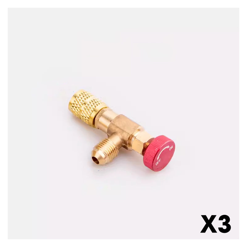 🥳2026 HOT SALE🥳💞50K+ SOLD!❄️🛡️ 50% OFF! HVAC Refrigerant Safety Valve – Brass build, anti‑frostbite. Leak‑proof for R22/R410a. 🔧✨