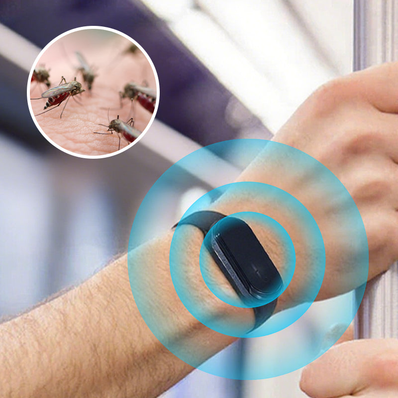 🥳2026 HOT SALE🥳💞50K+ SOLD!🦟🚫 50% OFF! Mosquito Repellent Wristband – No spray, no mess. Adjustable & water-resistant. Perfect for walks & gardening. 🌿✨