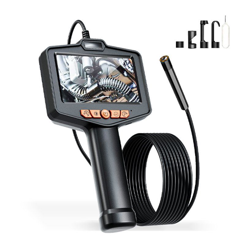 🥳2026 HOT SALE🥳💞50K+ SOLD!📱🔍 50% OFF! Industrial Endoscope – 4.3″ IPS screen, IP67 waterproof. Semi‑rigid cable, adjustable LED. See inside pipes & engines. 🔧✨