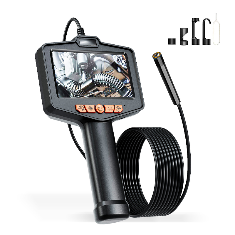🥳2026 HOT SALE🥳💞50K+ SOLD!📱🔍 50% OFF! Industrial Endoscope – 4.3″ IPS screen, IP67 waterproof. Semi‑rigid cable, adjustable LED. See inside pipes & engines. 🔧✨